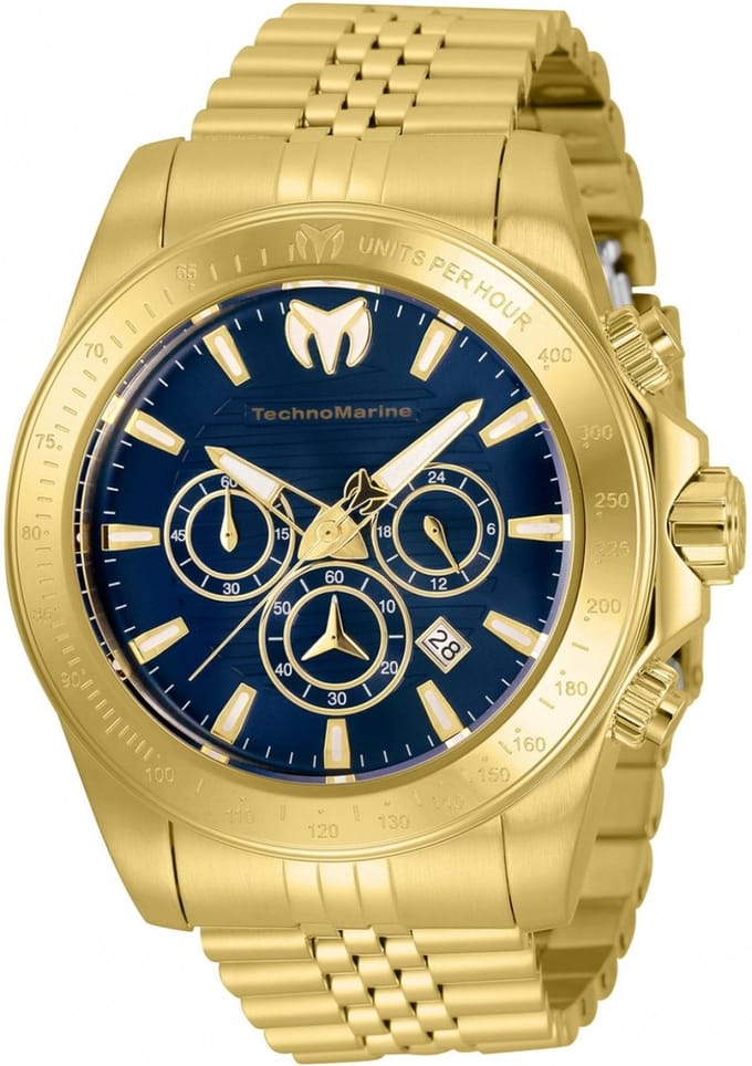 TechnoMarine Manta TM-220149 Heren Quartz Horloge - 47 mm