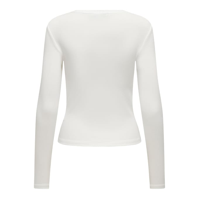 Slim fit longsleeve van katoenmengsel model 'RILEY'