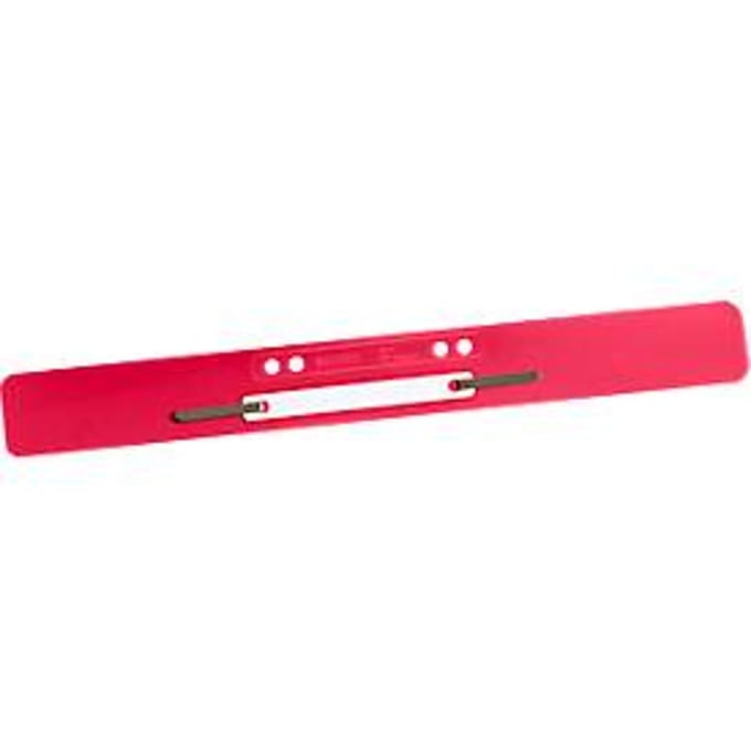 LEITZ® hechtstroken, polypropeen, A4, 25 stuks, rood