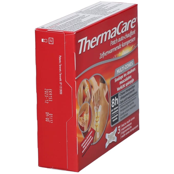 ThermaCare Patch Auto-Chauffant Multizone | Spierpijn, artrose en verstuikingen 3 Verband(en)
