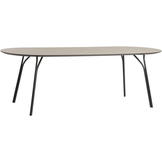 Woud Tree Tafel  - beige - zwart - 220 cm