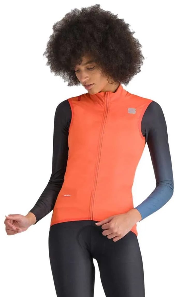 Sportful Fiandre Gilet Oranje 2XL Vrouw