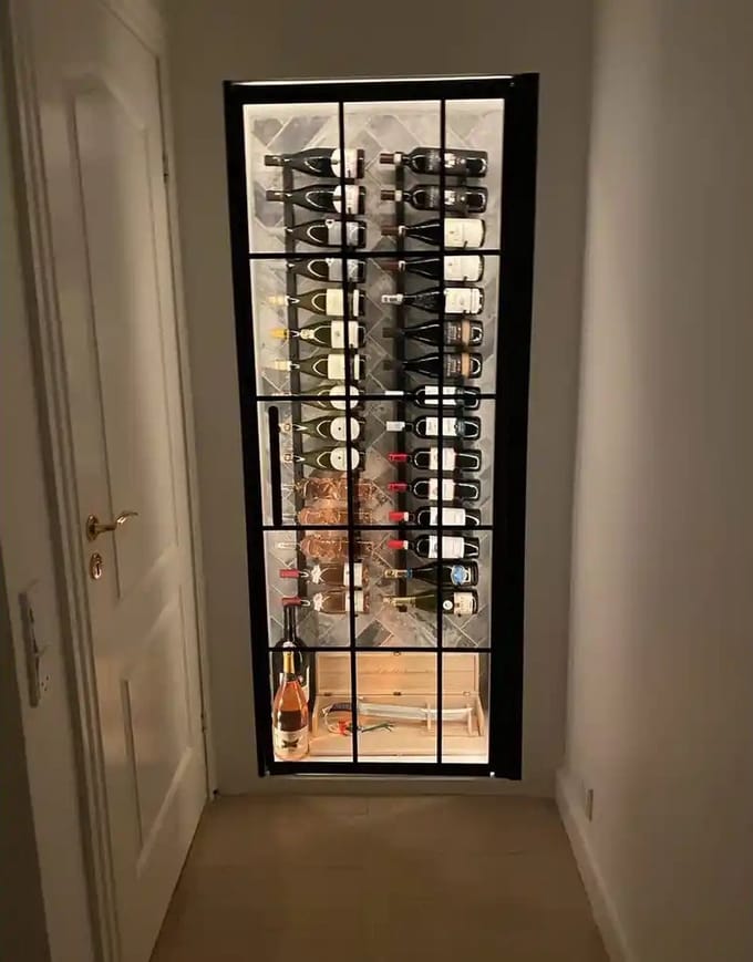 Vino Wall Rack 3x12 flessen
