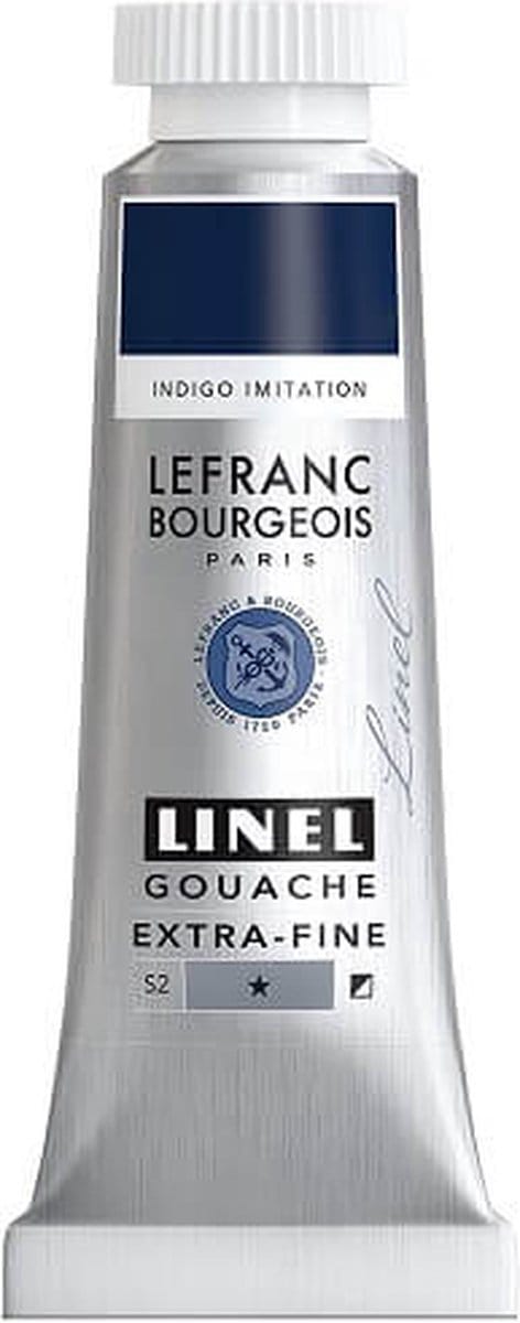 Lefranc & Bourgeois Linel Gouache Extra Fine Indigo Imitation 189 14ml