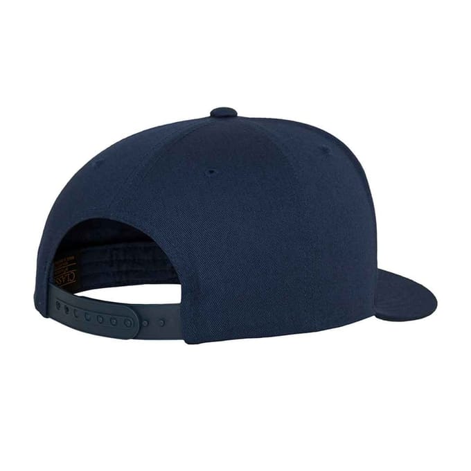 Flexfit Klassieke 5 Paneel Snapback Cap (Marine)