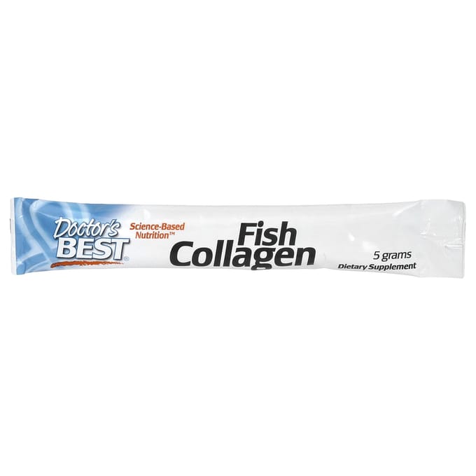 Doctor'S Best, Collagène de Poisson avec Naticol, 5G, Sachets Stick Poudre 30, 150G(5,3 oz)
