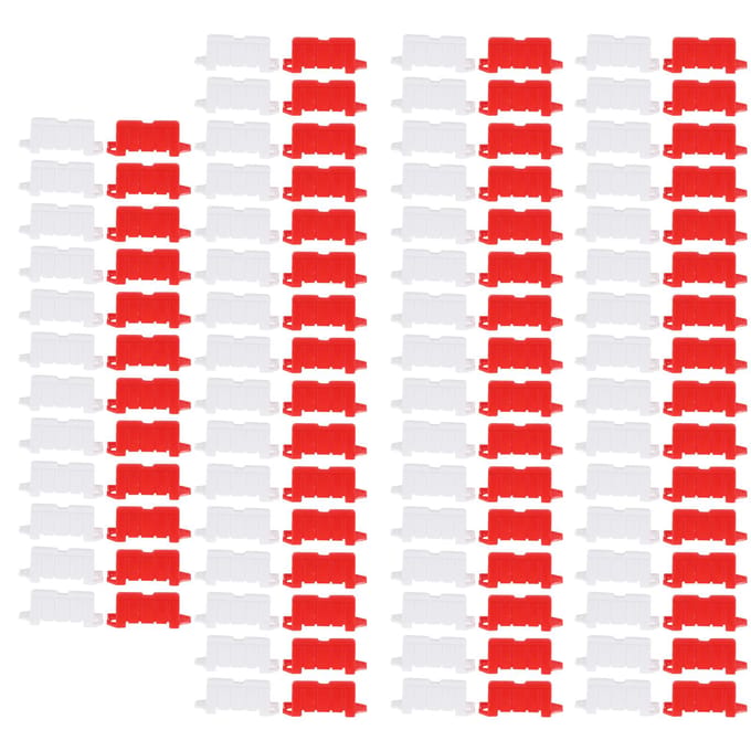 120 STUKS Afstandsbediening Auto DIY Racebaan Wegbarrière Driften Racebaan Wegbarrière