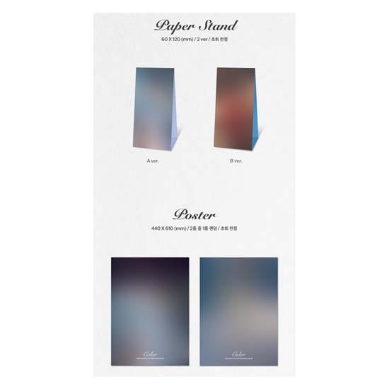 KWON EUN BI Het 2e Mini-Album COLOR A Ver gray