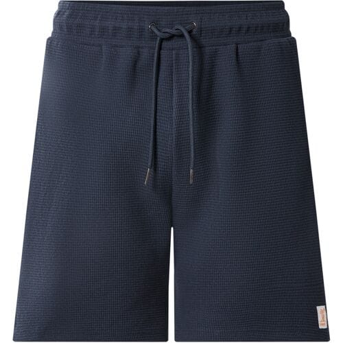 ESMARA MEN Heren sweatshorts met wafelstructuur (Marineblauw, S)