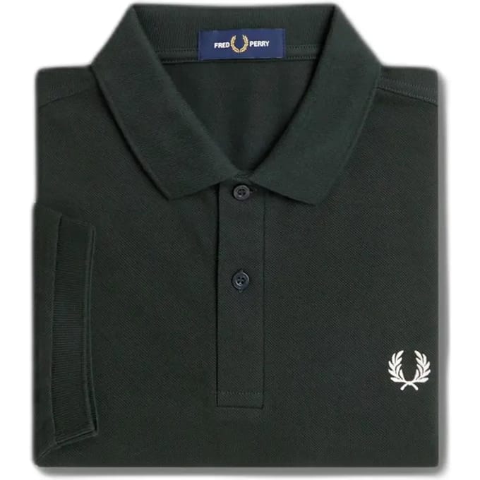 Fred Perry Plain Polo Heren - Maat L