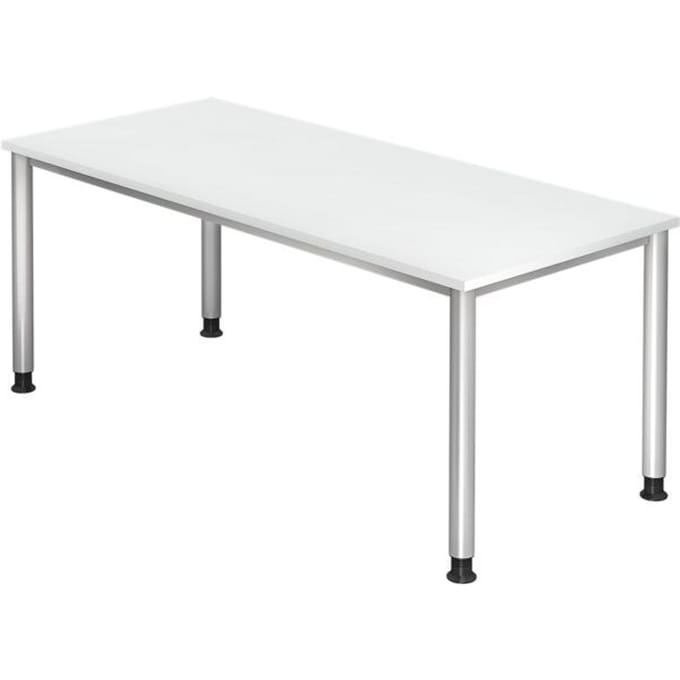 HILO 19 S | Bureau - Wit 180 x 80 Tafelhoogte I In hoogte verstelbaar