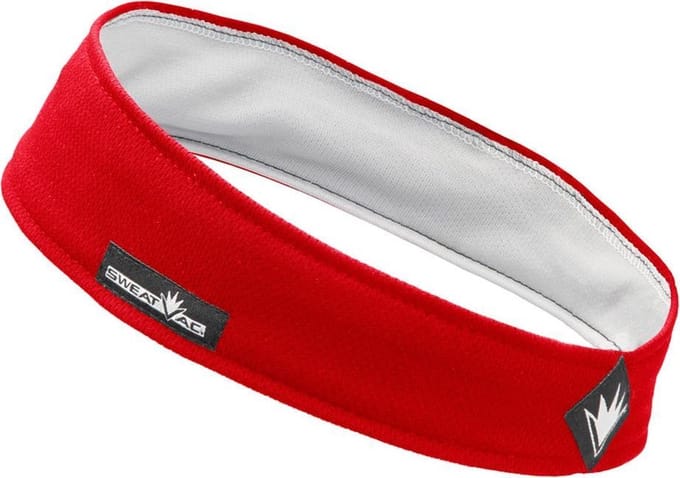 Sweatvac hoofdband - rood