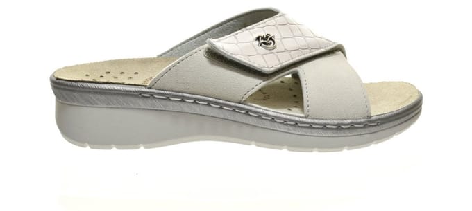Dames Slippers Ivory Kruis Velcro maat 41