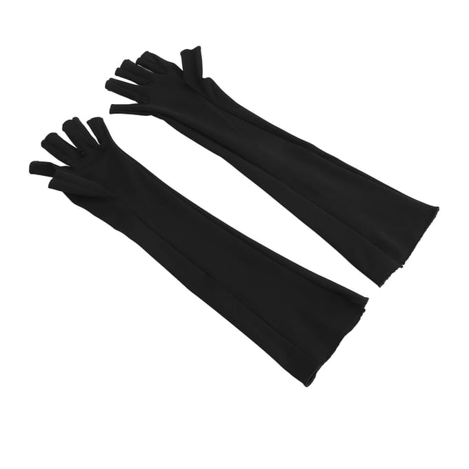 1 Paar Artritis Compressiehandschoenen Vingerloze Compressiehandschoenen voor Vrouwen Mannen Carpaal Tunnel geel