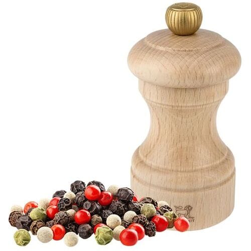 (6 stuks) PEUGEOT BISTRO - Pepermolen - Hout - Chocolade - Hoogte: 100mm