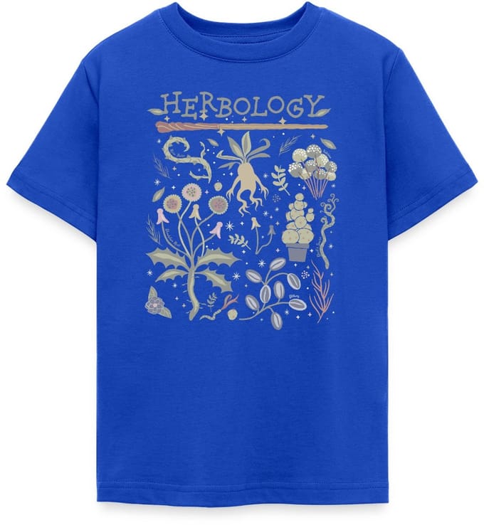 Harry Potter Herbology Botanisch Kruiden Ontwerp T-Shirt Tiener