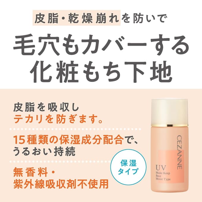 CEZANNE - UV Make Keep Base SPF 28 PA+++ 30ml