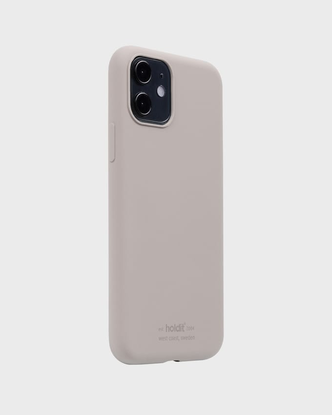 Phone Case Silicone Taupe iPhone 11
