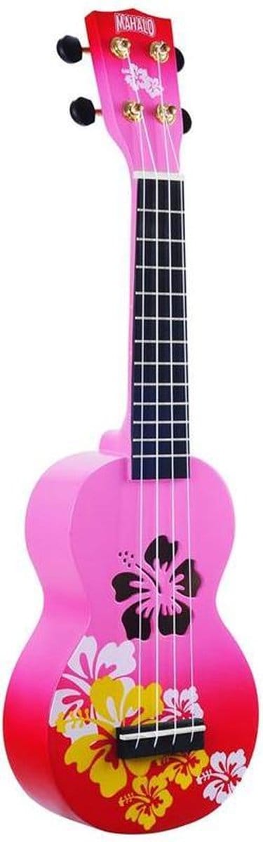Designer Series Soprano Uke - Hibiscus (Red Burst)