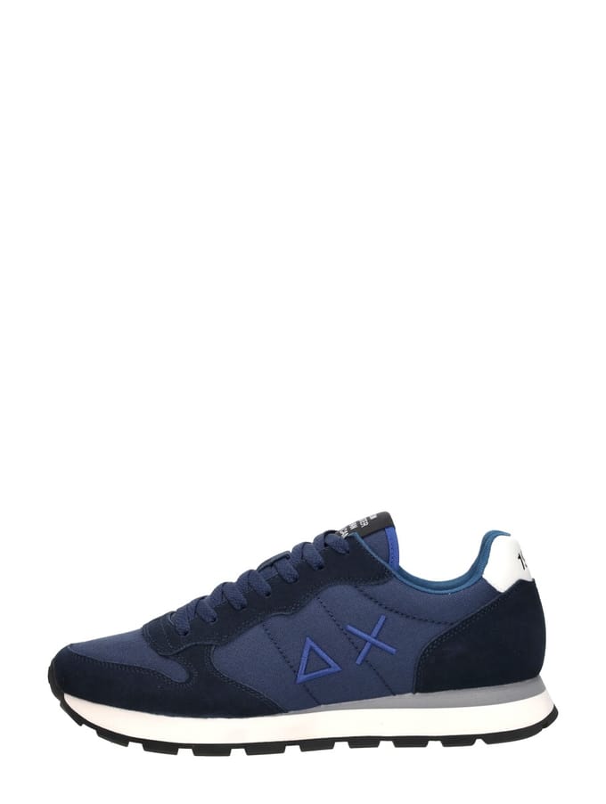 SUN68 Tom Solid, Heren marineblauwe Sneakers 44 Vloot