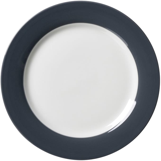 Ritzenhoff en Breker dinerbord DOPPIO ANTHRACIET, 270 mm