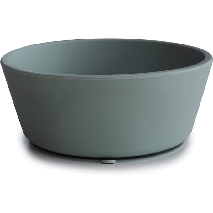 Mushie siliconen kom thyme green