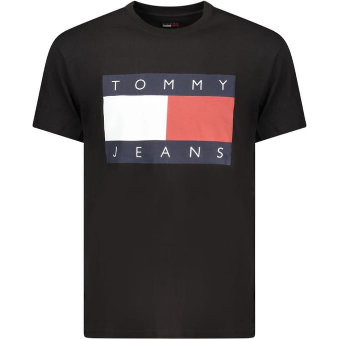 Tommy Hilfiger Nero Katoenen Heren T-shirt