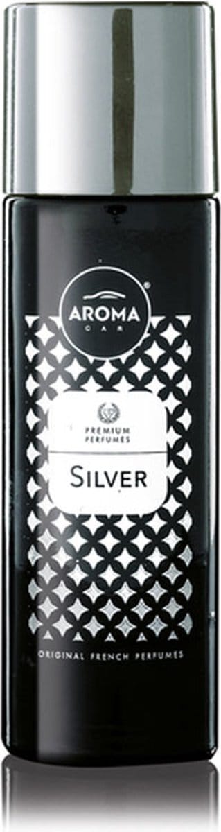 AROMA Car Luxe Auto Parfum Spray 50ml-Silver