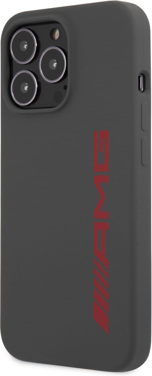 AMG Liquid Silicone Case With Big Logo For iPhone 13 Pro (6.1
