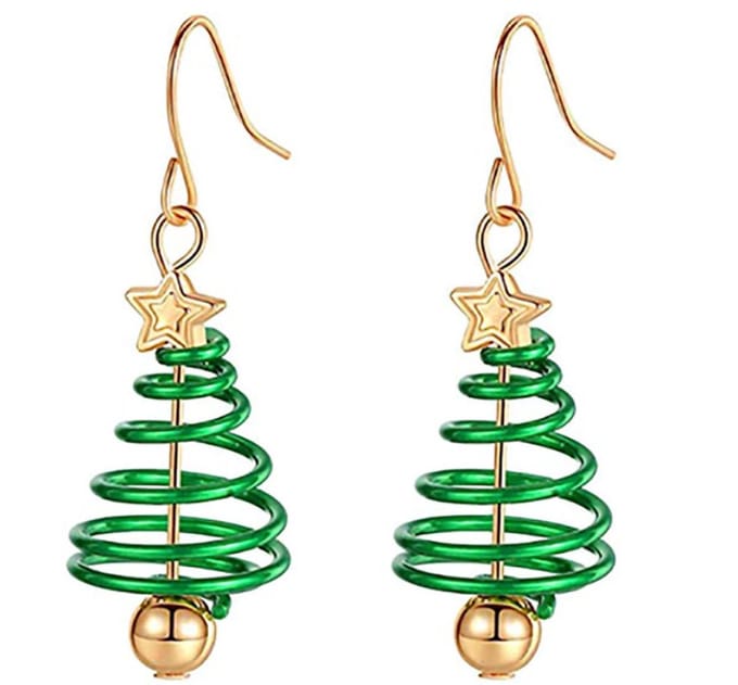 Oorbellen kerstboom