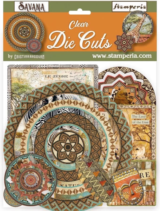 Stamperia Savana Clear Die Cuts (DFLDCP26)