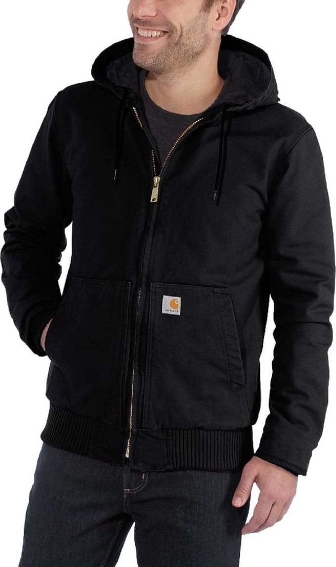 Carhartt Duck Active Zwart Werkjas Heren Size : M