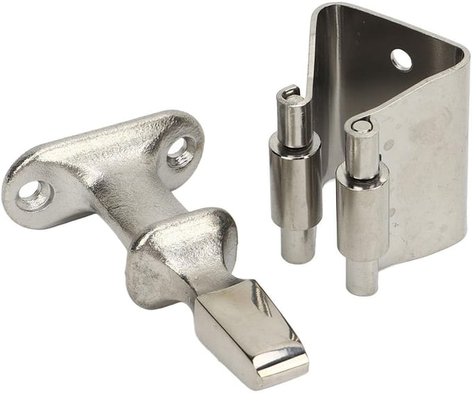 Allecto - Deurstopper - Roestvrij staal - Zwaar uitgevoerde hardware