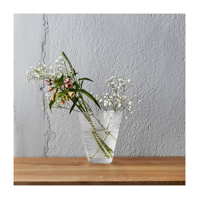 Iittala - Kastehelmi Vaas - helder - transparant