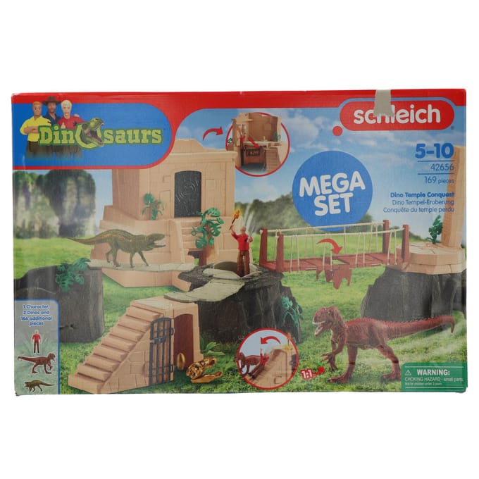 schleich DINOSAURS Dino Tempel Verovering MEGASET - 42656