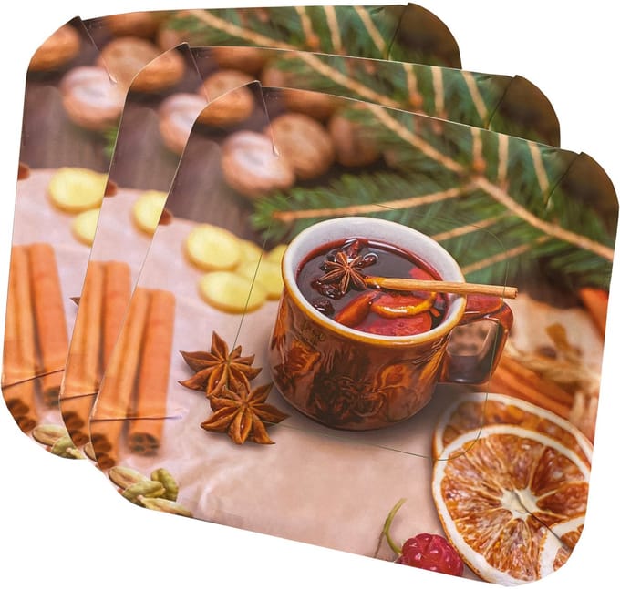 Tib Bordjes Glühwein 23 X 23 Cm Karton 6 Stuks