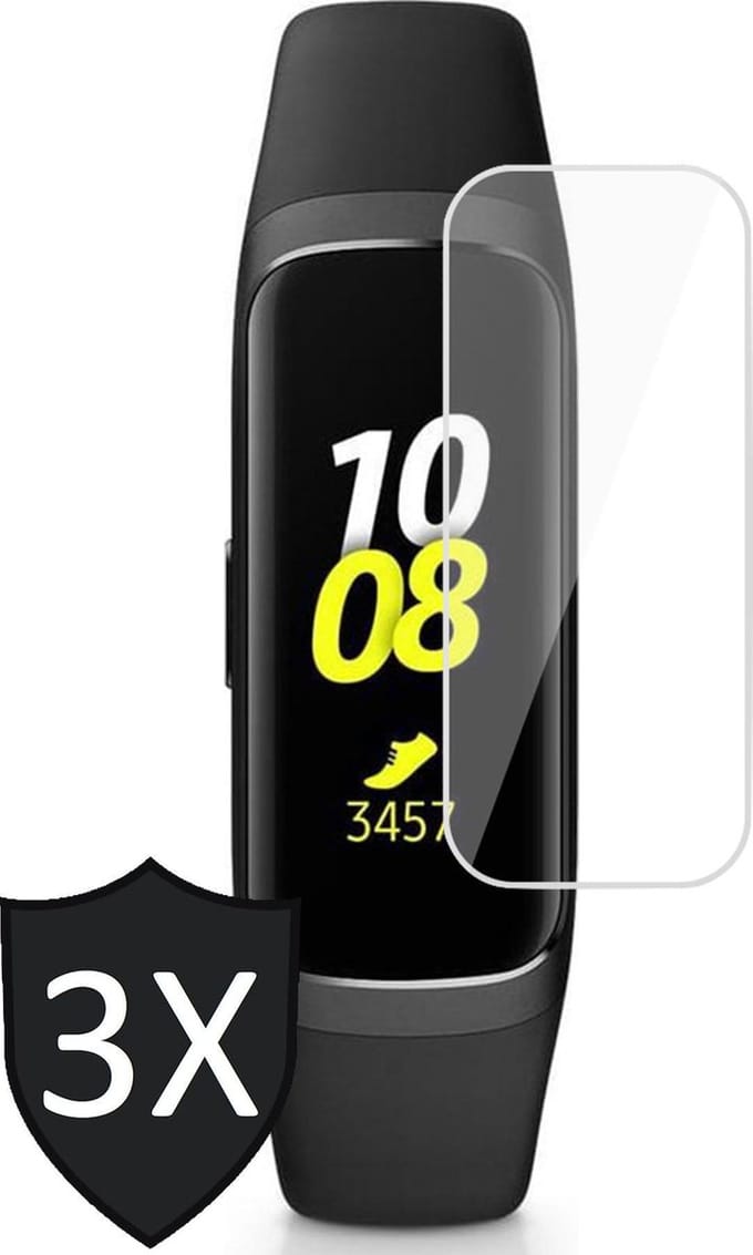Screenprotector geschikt voor Samsung Galaxy Fit - Screen Protector PET - 3 Stuks