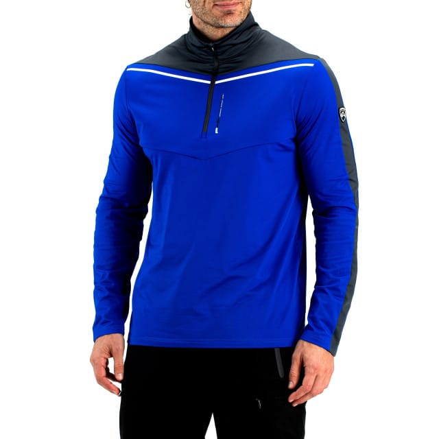 FALCON - ilan - Skipully met rits heren - Blauw