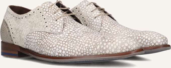 Floris Van Bommel Sfm-30361 De Stapper Nette schoenen - Veterschoenen - Heren - Beige - Maat 42