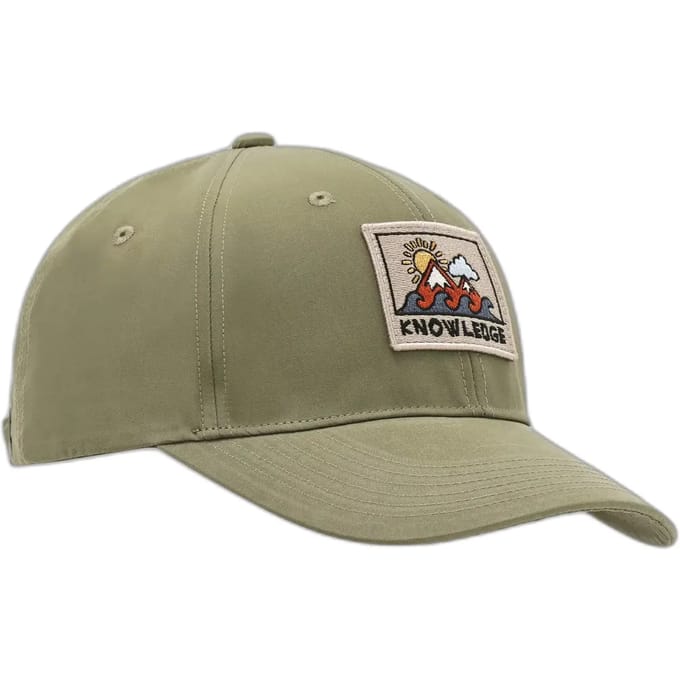 Trucker Cap met Badge KnowledgeCotton Apparel Vent canvas 200