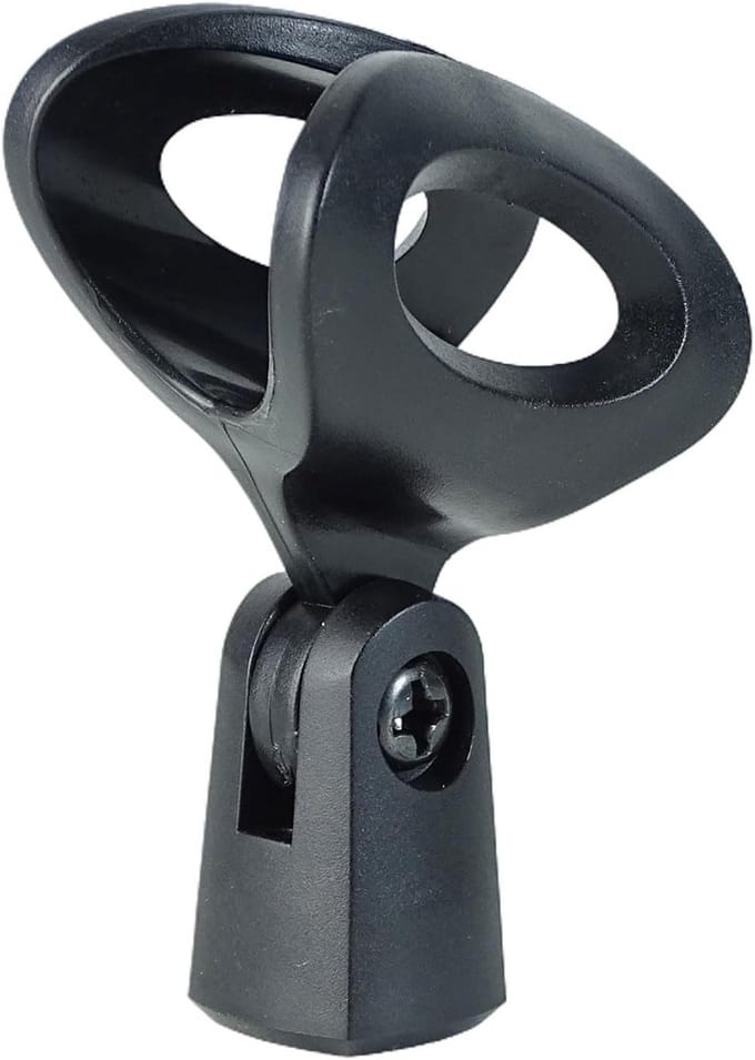 Universele microfoonklem voor 23-30 mm microfoons - geschikt voor statief 5/8"