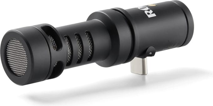 RØDE VideoMic Me‑C+ Zwart – Microfoon voor Smartphones