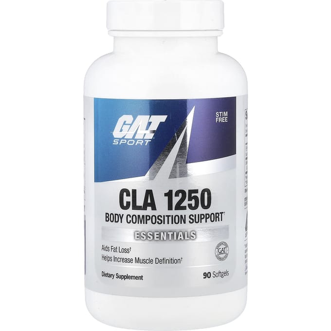 GAT, Sport, CLA 1250, 1.250mg, 90 zachte capsules