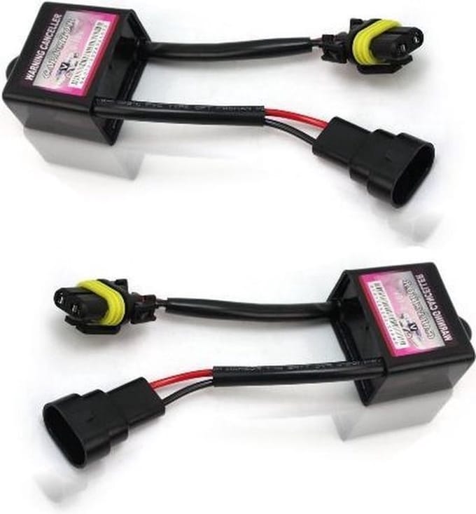 XEOD Xenon Warning Cancellers - Ontstoringskabels - Set van 2 - Plug en play
