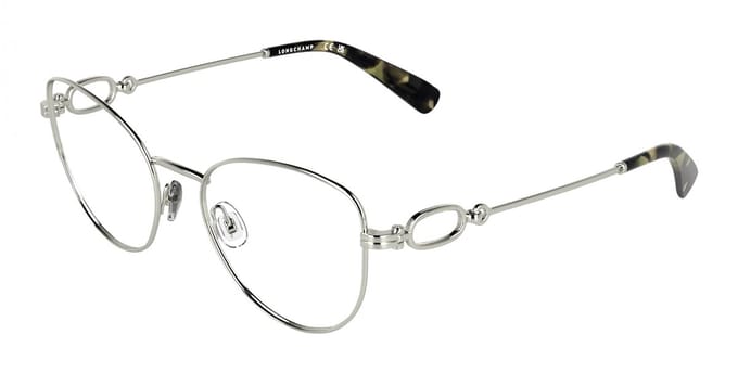 Longchamp LO2180 Silver 52/18/140 WOMAN Brilmonturen