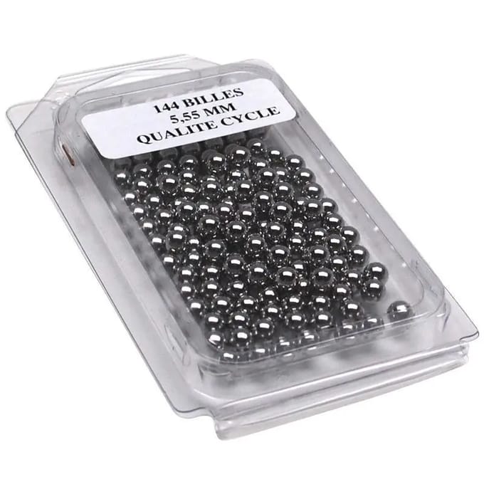 1 set van 144 stalen kogels P2R 5,556 mm