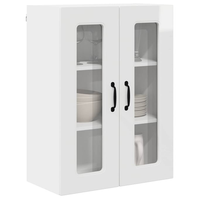 vidaXL - Vaatwasserpaneel - Kalmar - Hoogglans - wit - 60 - x - 31 - x - 80 - cm
