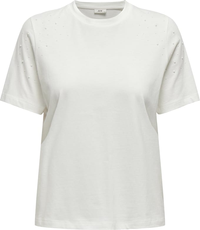 JDY - JDYMOLLY S/S PEARL TOP JRS - Dames - Blouses