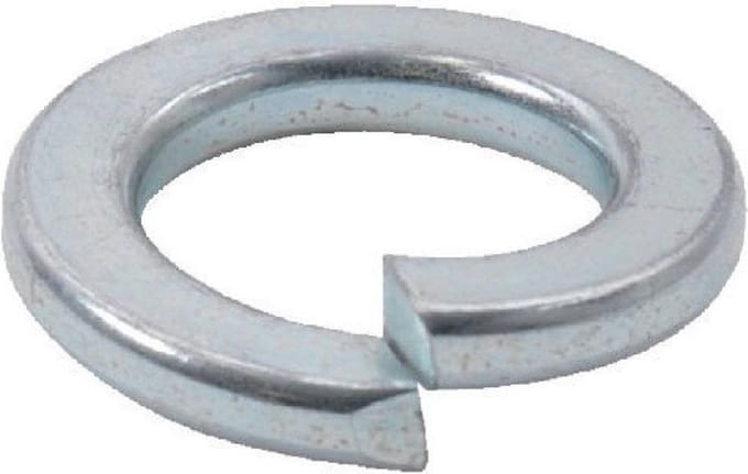 veerring. M6. 40 stuks ringen. gegalvaniseerd. Ifix.
