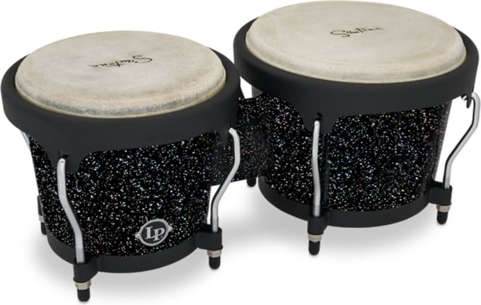 Latin Percussion LPA601-BM Aspire Santana Bongo Set 6,75"/8" Black Magic - Bongo